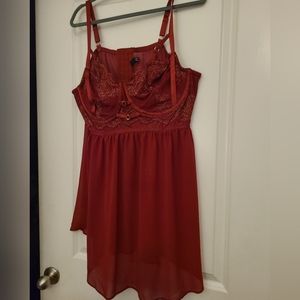 Red Torrid Curve